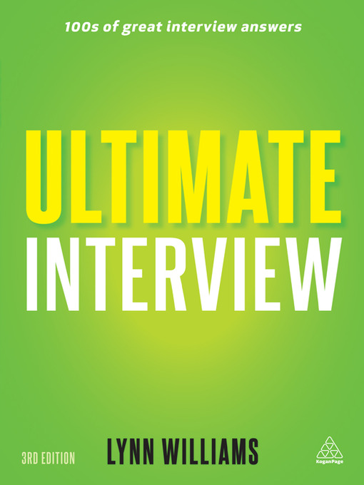 Title details for Ultimate Interview by Lynn Williams - Available